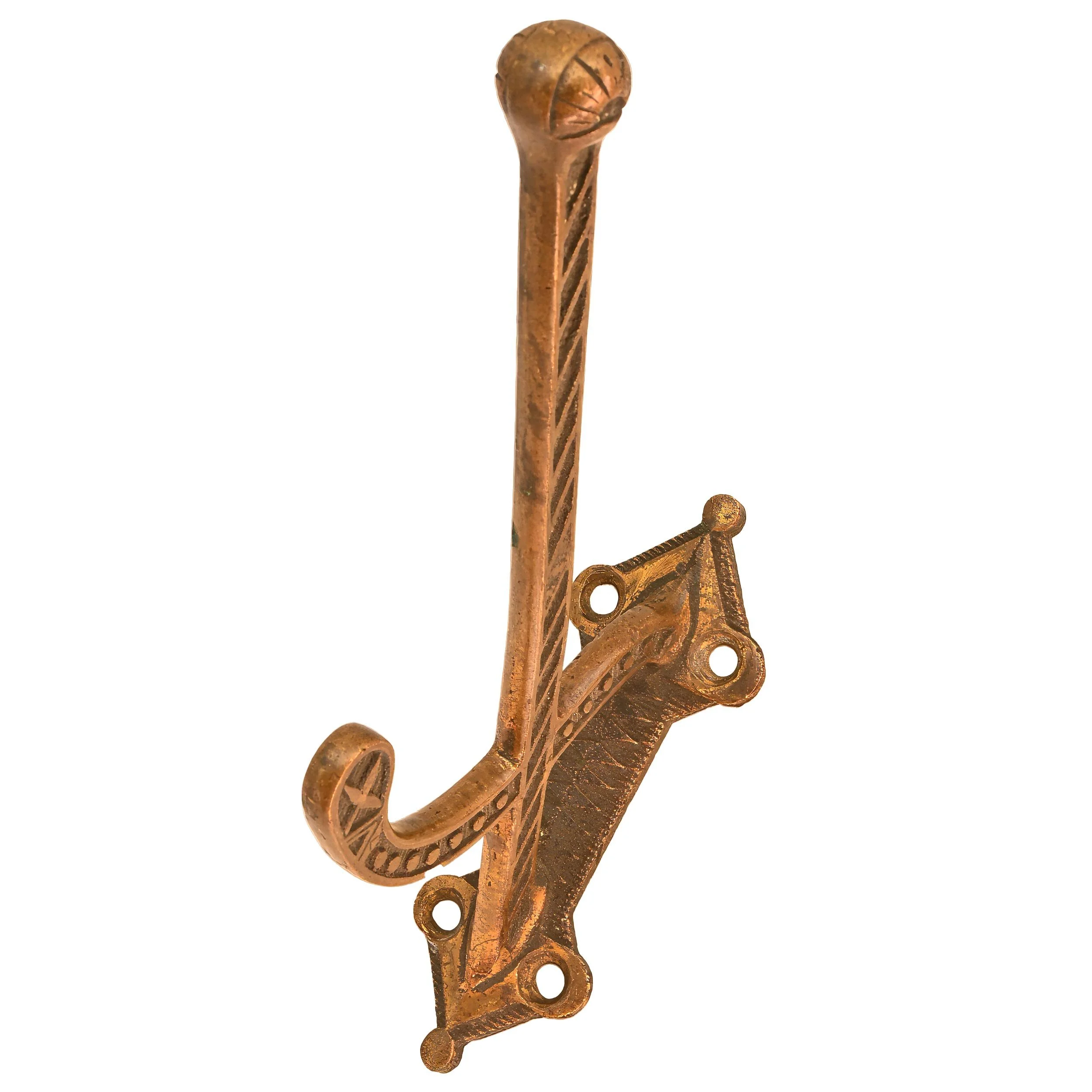 brass plated eastlake swinging bracket — Architectural Antiques